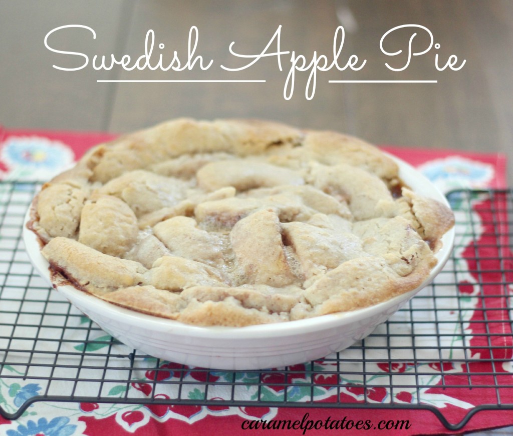 Caramel Potatoes » Swedish Apple Pie