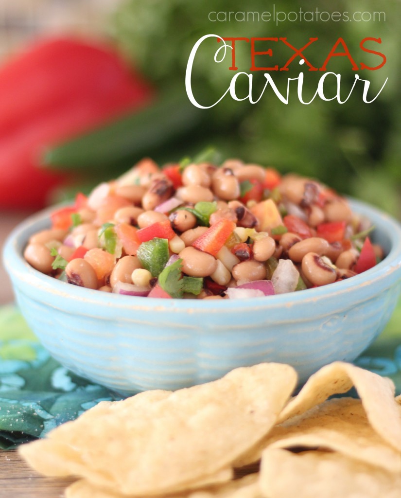 Caramel Potatoes » Texas Caviar (Black-Eyed Pea Dip)