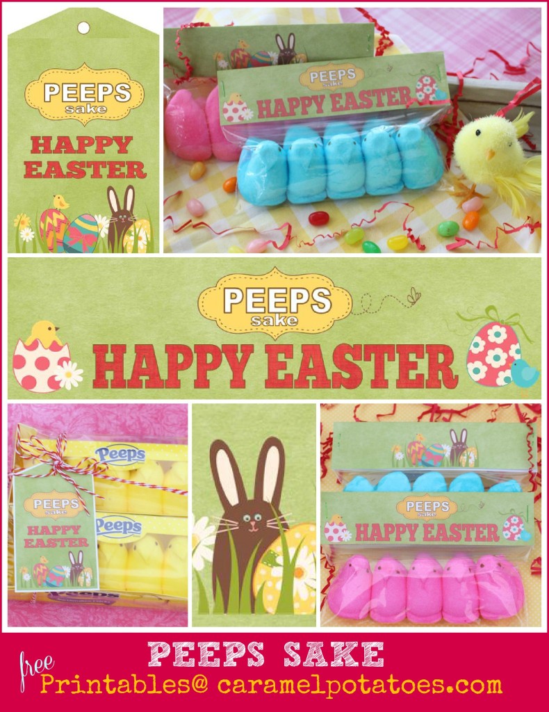 Peep Sake Free Printables