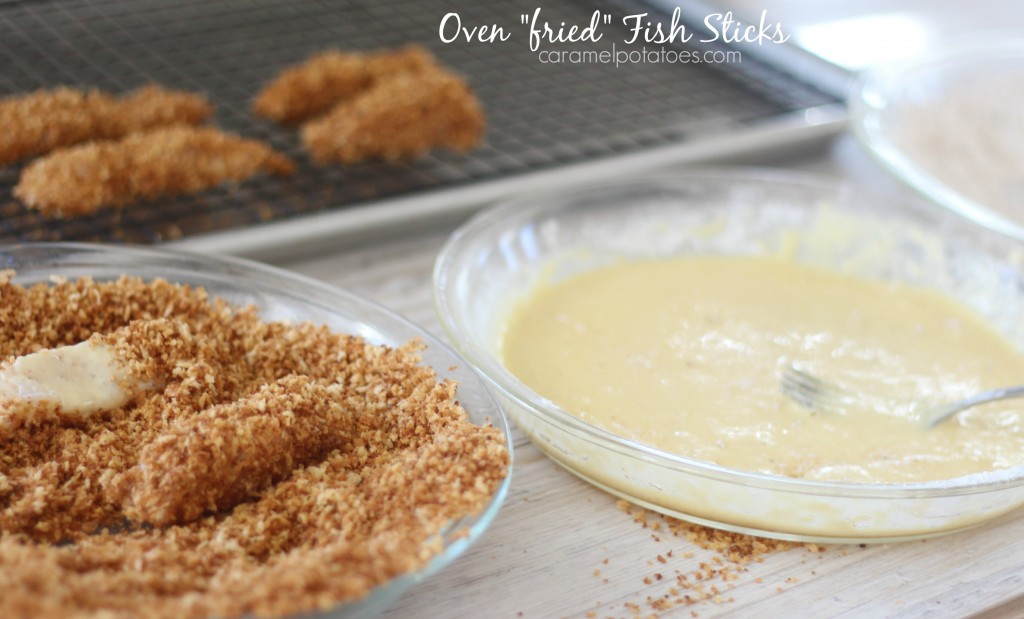 Oven "Fried" Fish Sticks