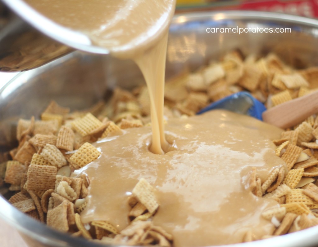 Chocolate-Peanut Butter Chex Mix