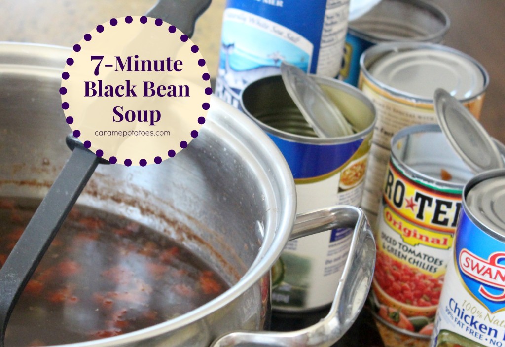 7 Minute Black Bean