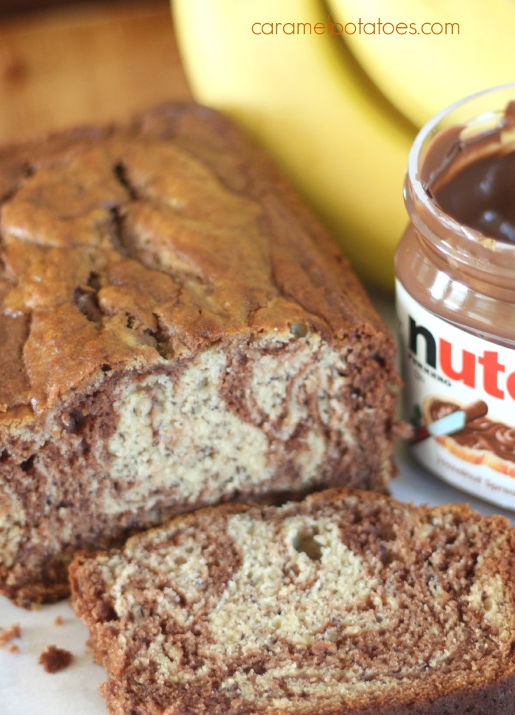 Nutella Swirl Banana Bread 139