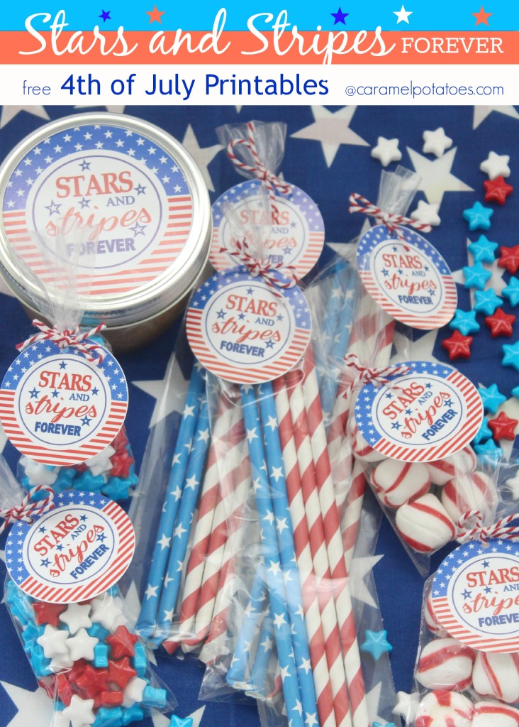 Stars and Stripes Forever - free printables for the 4th of July!!