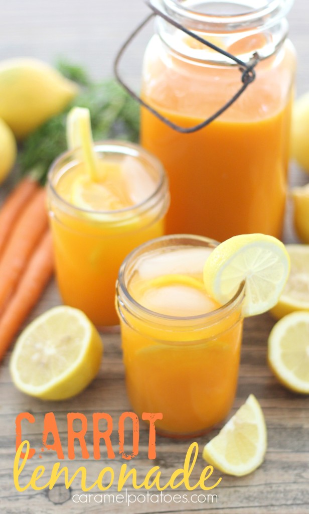 Carrot Lemonade - Loaded with Vitamins plus NO added sugar!!