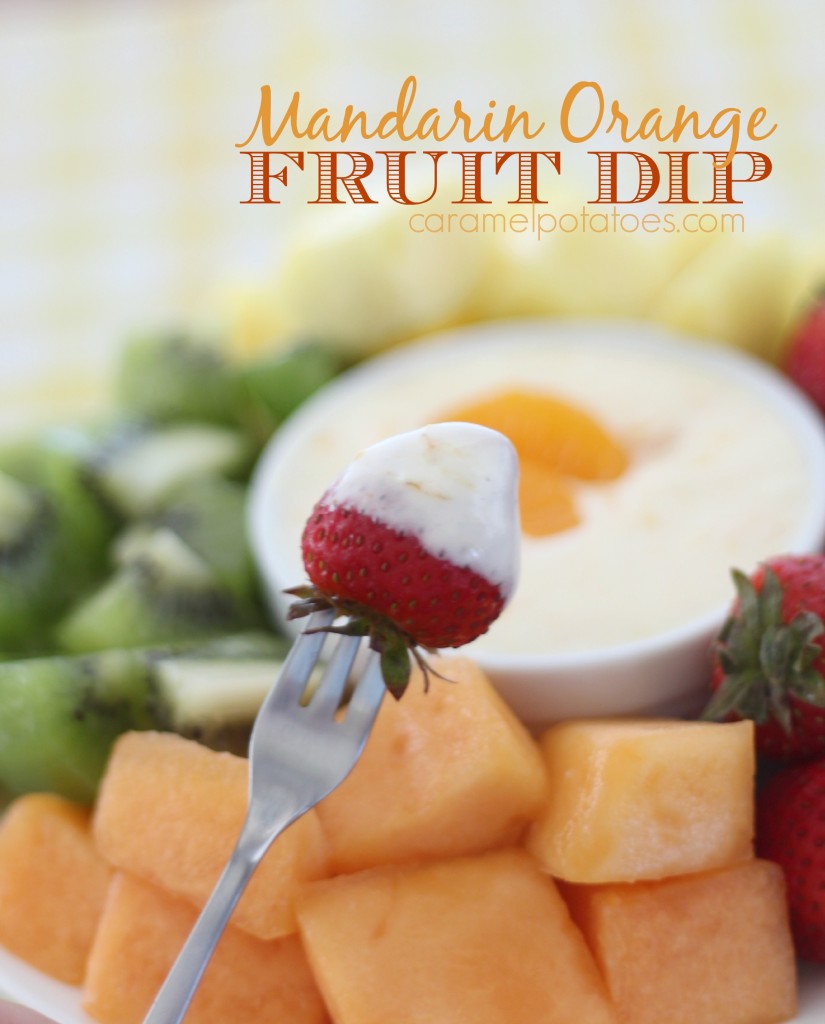 Mandarin Orange Fruit Dip 