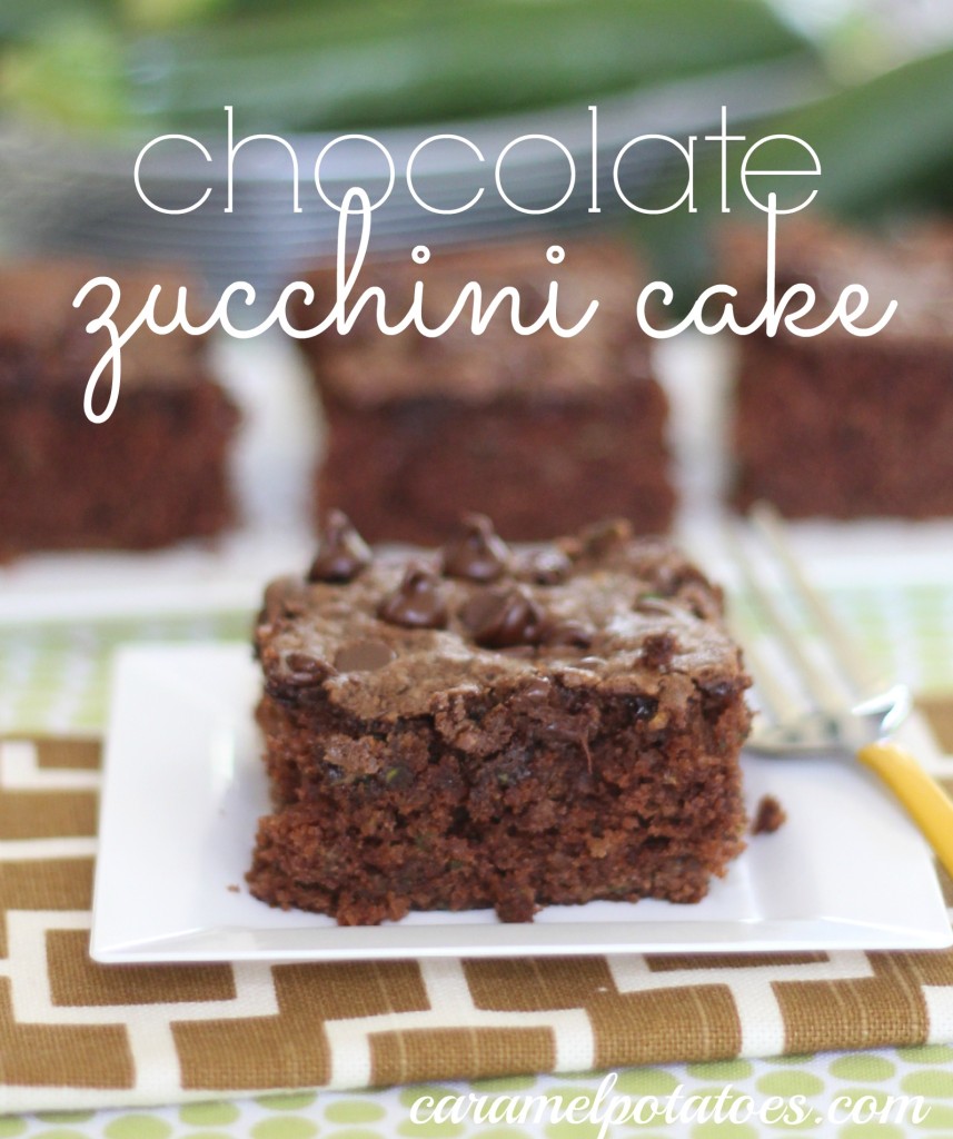 chocolate zucchini cake 