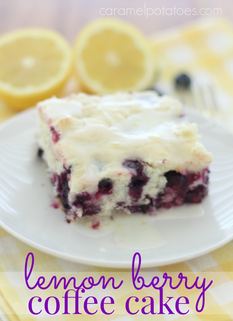 Lemon Berry Coffee Cake