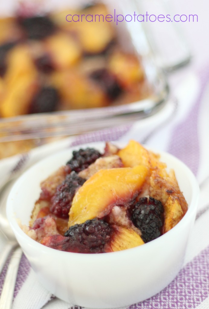 Blackberry-Peach Buttermilk Cobbler 133
