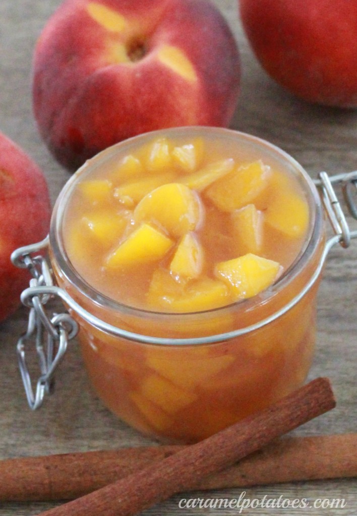 peach syrup 