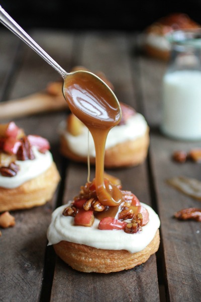 Apple-Pecan-Pie-Cronuts-with-Apple-Cider-Caramel-Drizzle-