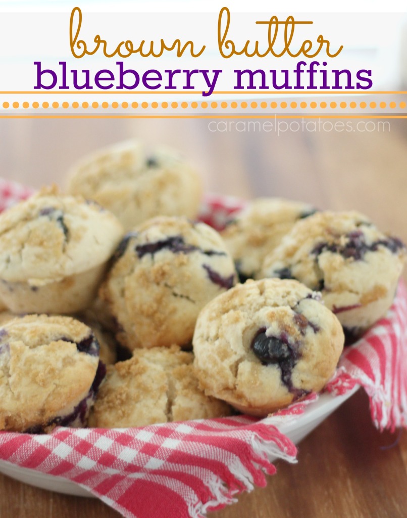 Brown Butter Blueberry Muffins 080