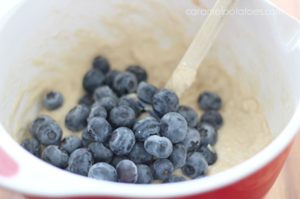 brown butter blueberry muffins 006