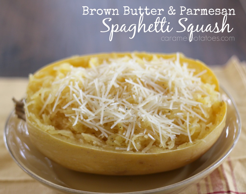 Brown Butter and Parmesan Spaghetti Squash