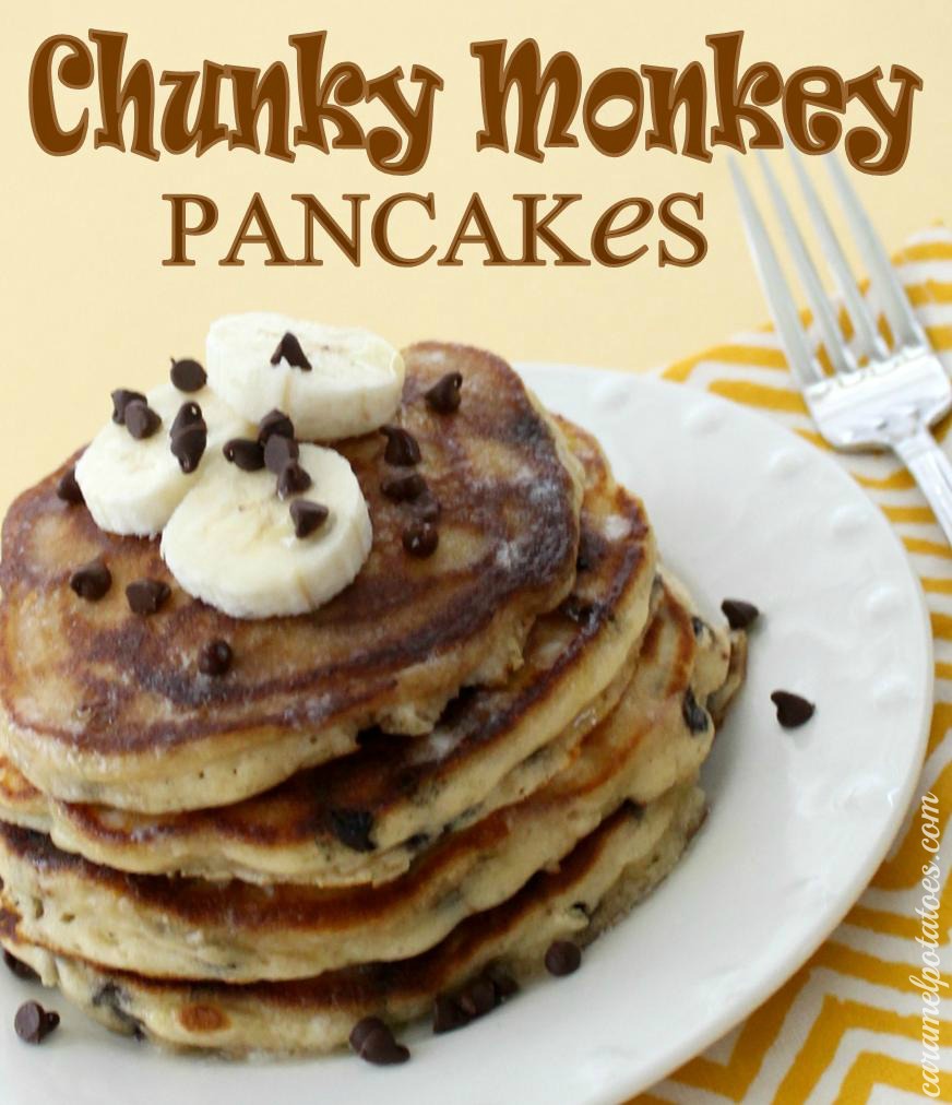 Chunky Monkey Pancakes