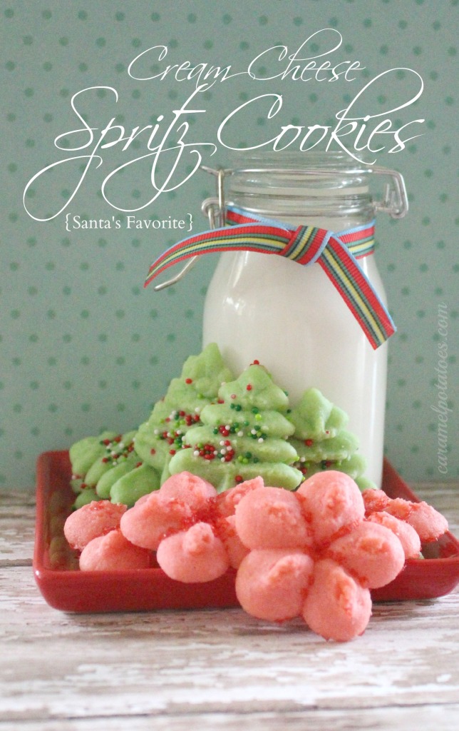 Cream Cheese Spritz Cookies