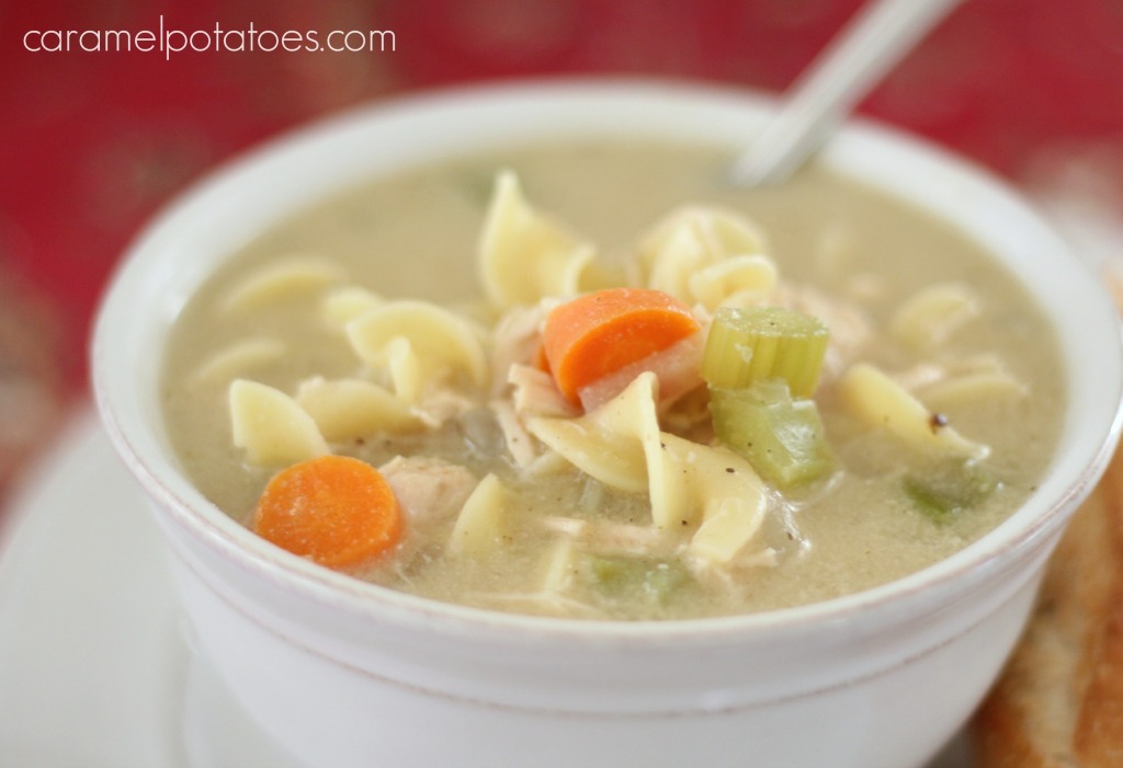 Roasted Chicken Noodle Soup