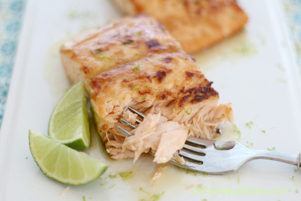 Honey Lime Glazed Salmon 103