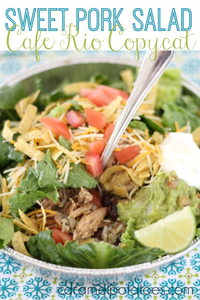 Cafe Rio Sweet Pork Salad 158