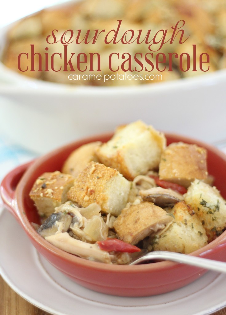 sour dough chicken casserole 130