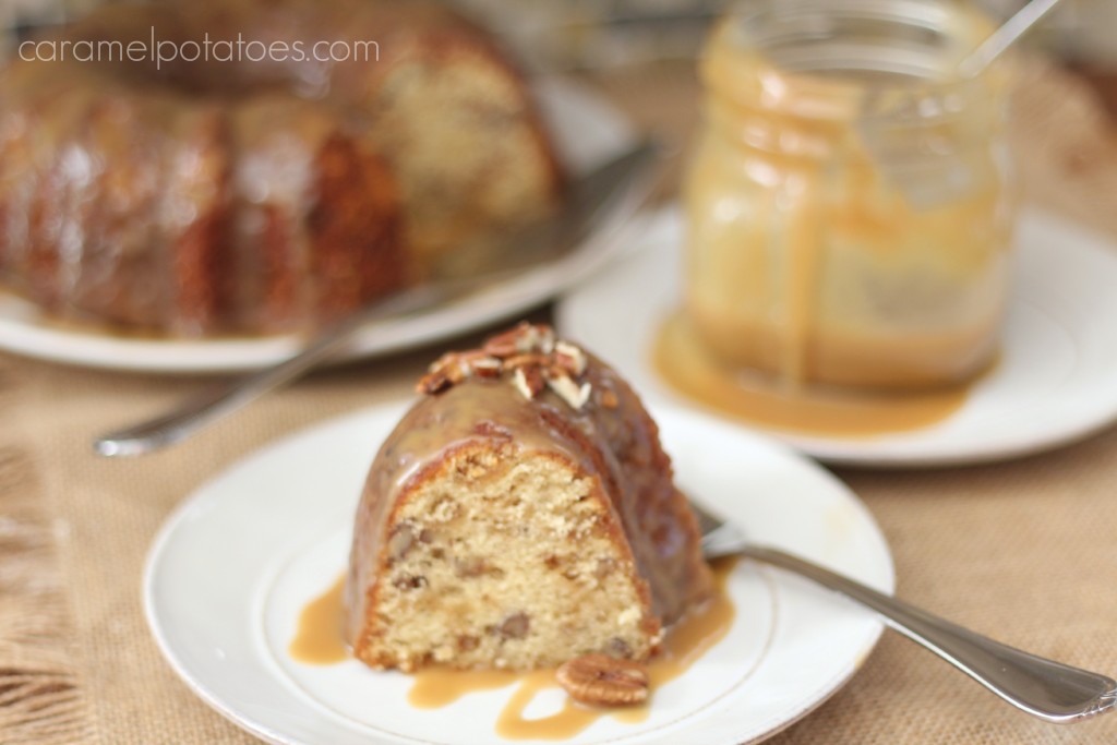 Caramel Toffee-Pecan Bundt Cake 119