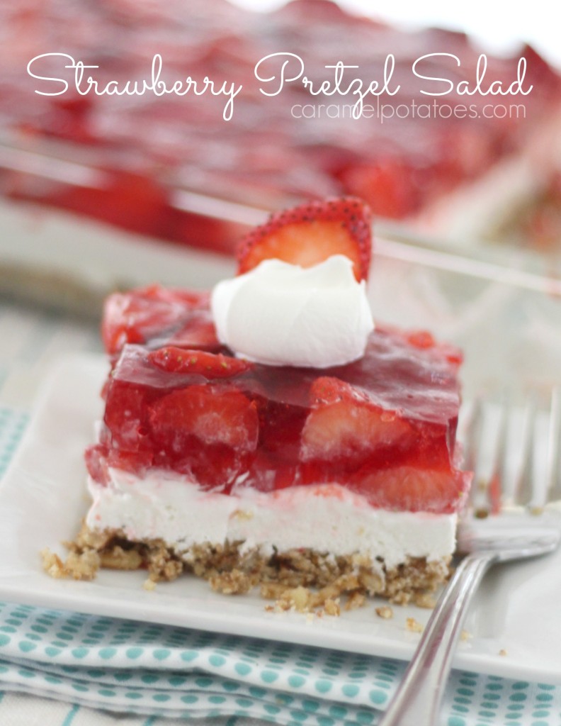 Strawberry Pretzel Salad 052