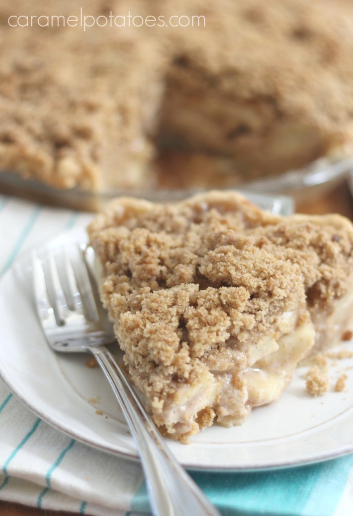sour cream apple crumb pie 1288