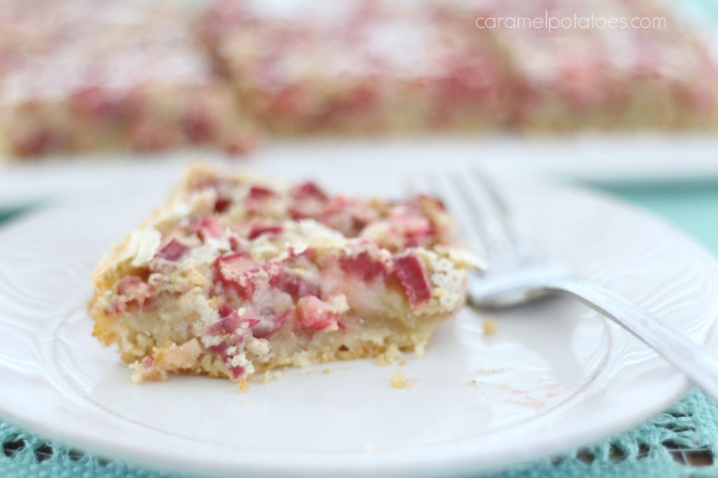 Rhubarb Bars 100