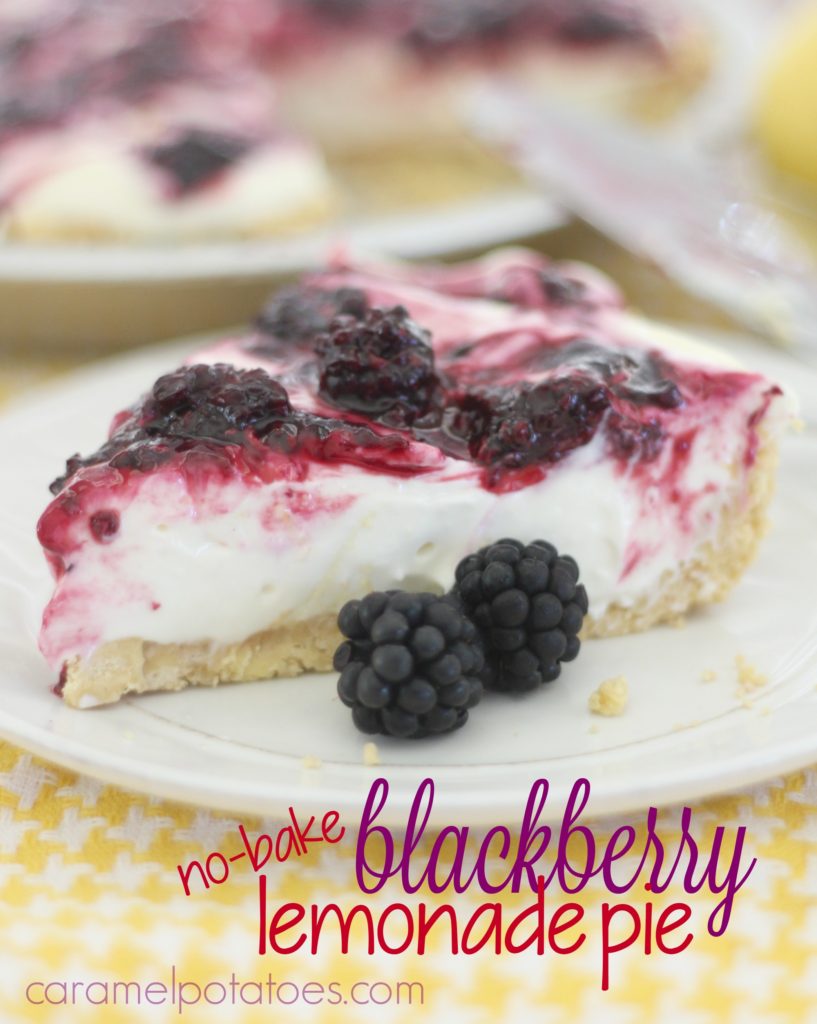 Blackberry Lemonade Pie